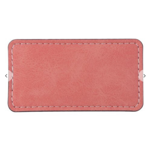 Leather badge 8.2 x 4,4 cm για sublimation – pink