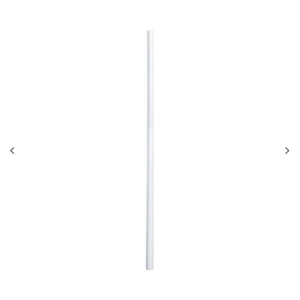 Εξάχνωσης Straight ανοξείδωτο ατσάλι καλαμάκι 0.8φ x 21.5cm