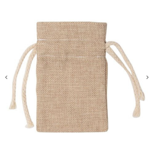 Jute τσάντα 9 × 14 cm για εκτύπωση εξάχνωσης