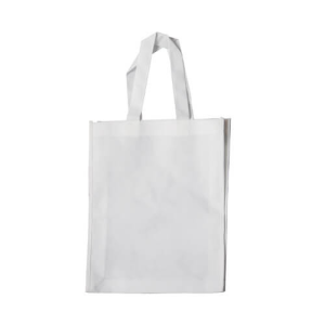 Λευκό advertising τσάντα 26 × 32 cm