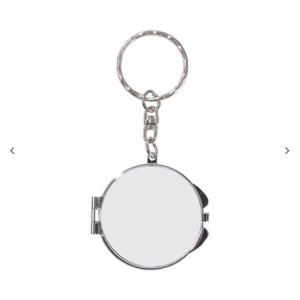 Μπρελόκ με lockable εξάχνωσης καθρέφτης – κύκλος
