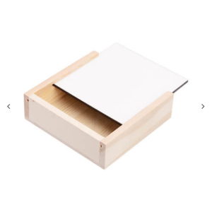 Ξύλινο κουτί 11 x 11 x 3.5 cm για sublimation