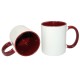 Κούπα JS Επίστρωση 330 ml FUNNY μπορντό Sublimation Θερμική μεταφορά