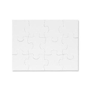 Παζλ 27 x 19,5 cm 12 στοιχεία εξάχνωση Θερμική μεταφορά