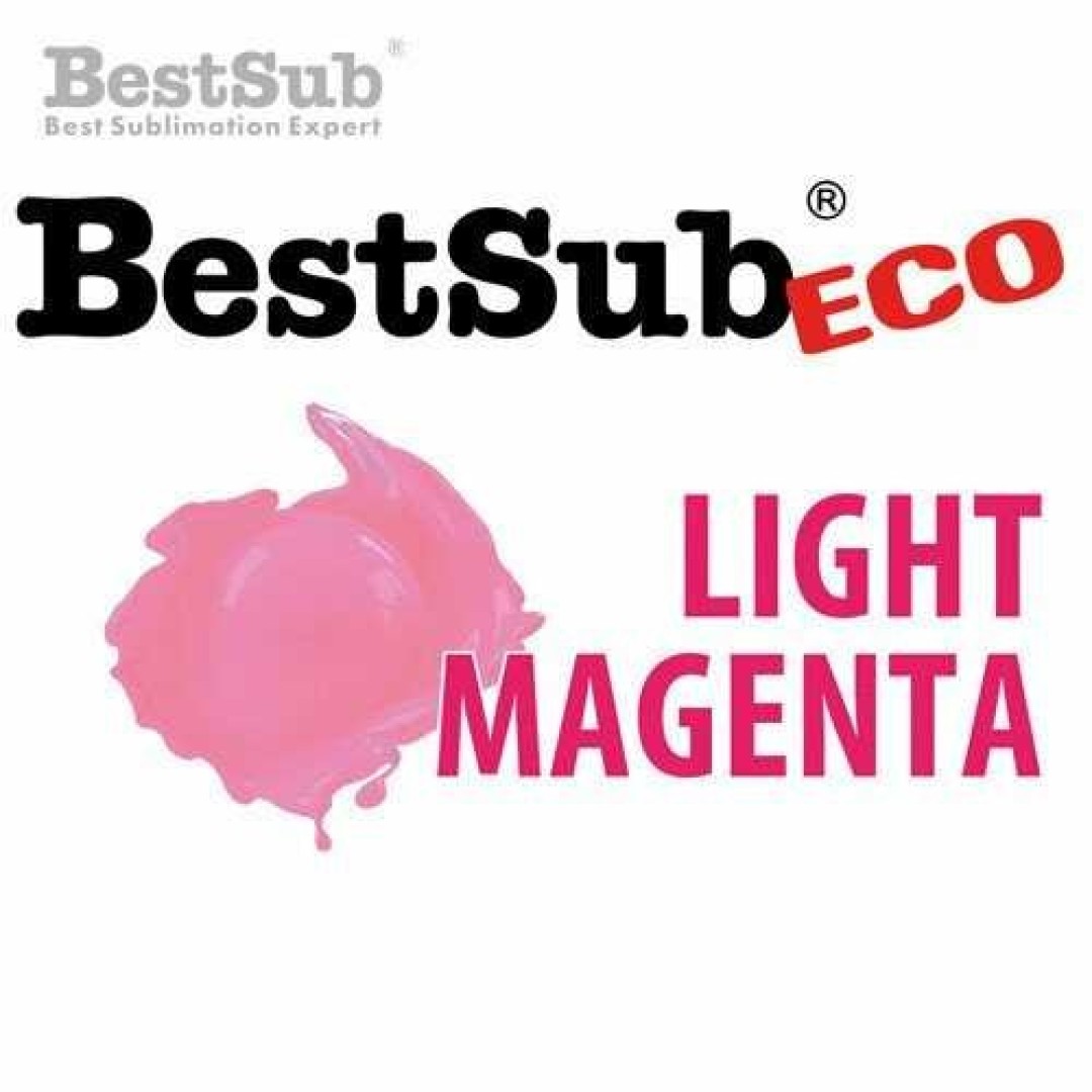 ΜΕΛΑΝΙ SUBLIMATION LIGHT MAGENTA 100 ml ECO SERIES