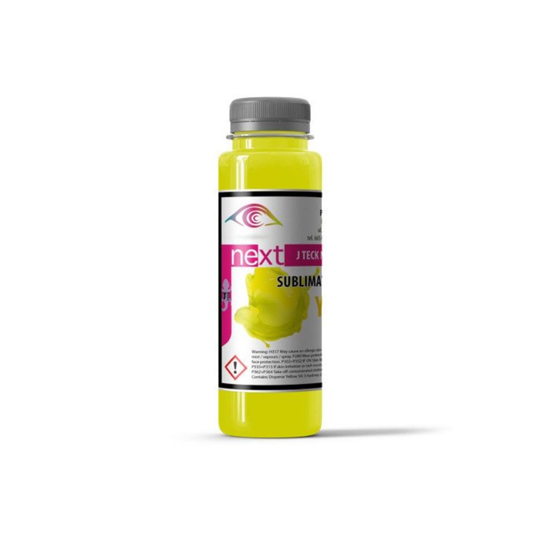 J-TECK-NEXT ΜΕΛΑΝΙ SUBLIMATION YELLOW 1000ML