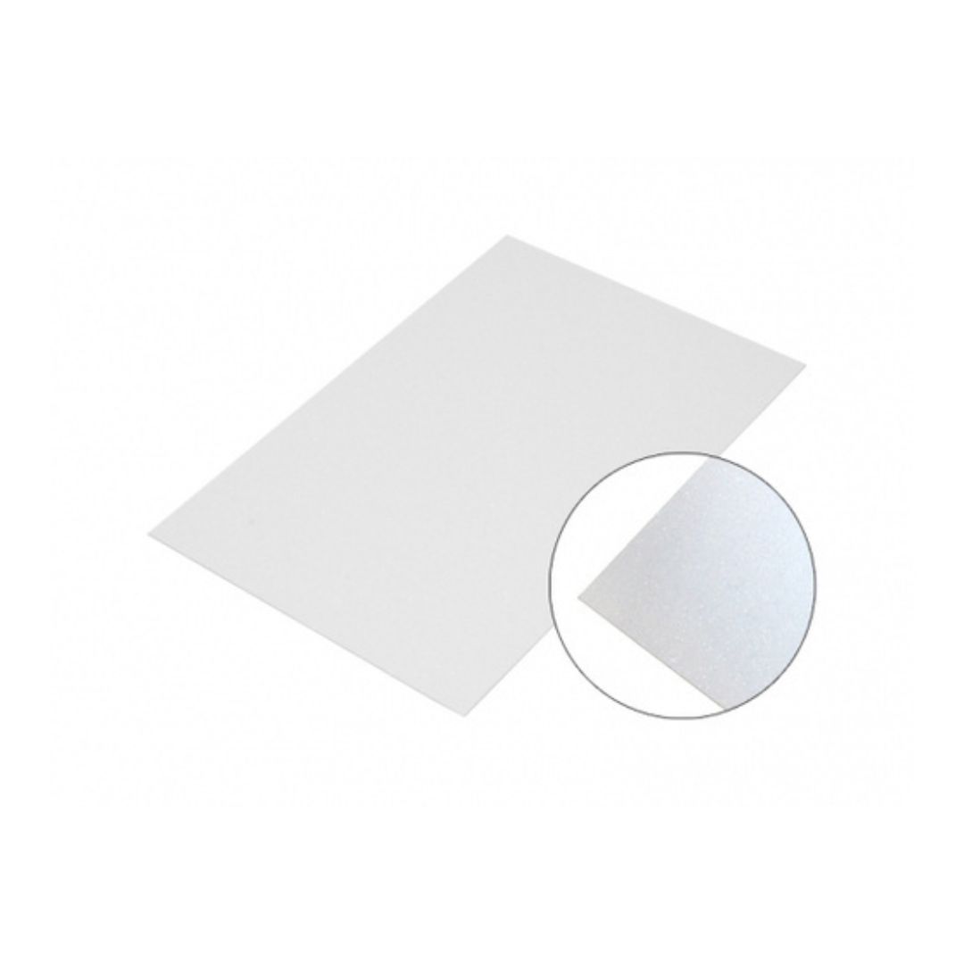 ΜΕΤΑΛΛΙΚΟ ΛΕΥΚΟ ΦΥΛΛΟ 30Χ60 cm