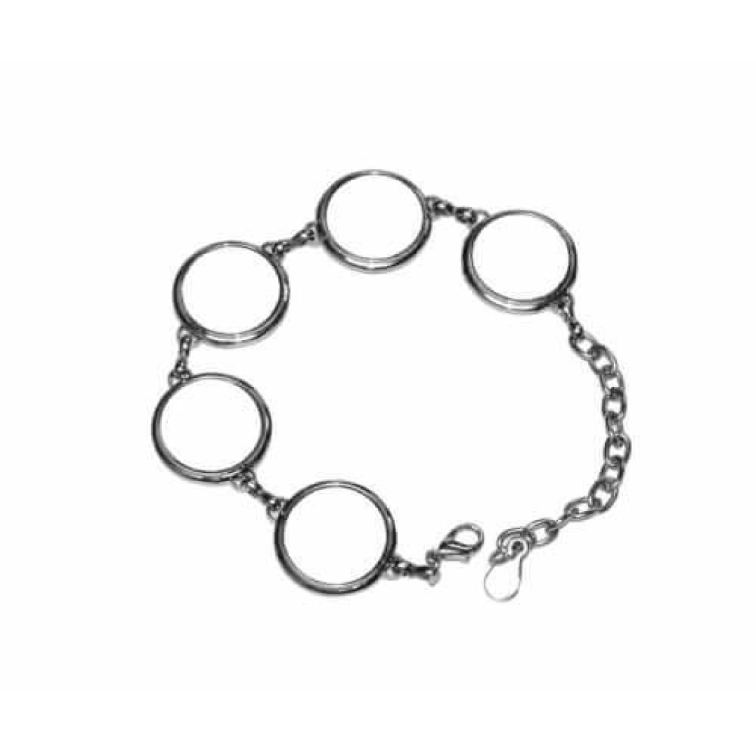 ΒΡΑΧΙΟΛΙ ΜΕΤΑΛΛΙΚΟ 5 ΕΚΤΥΠΩΣΕΩΝ 24CM