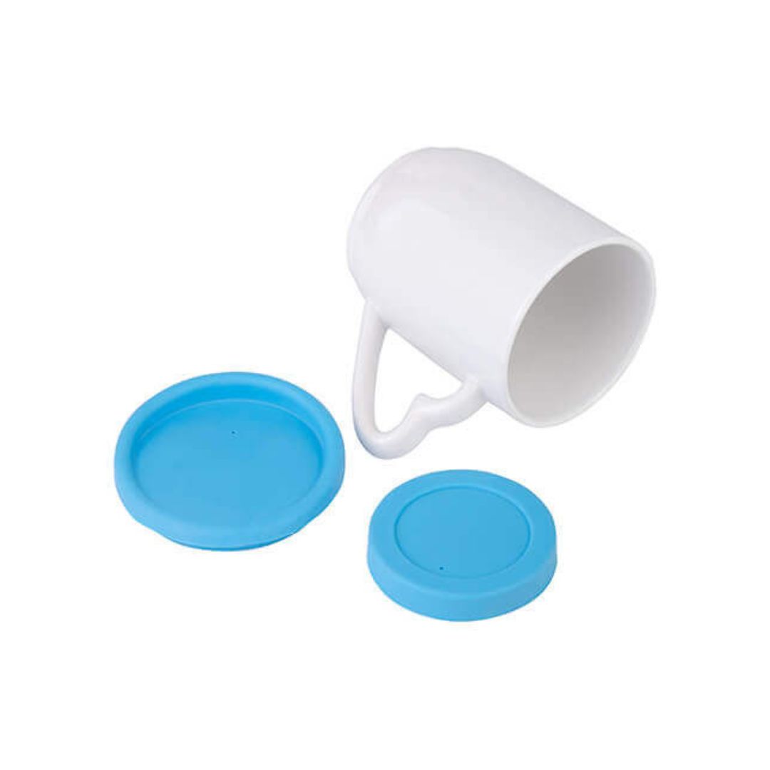 ΑΣΠΡΗ ΚΟΥΠΑ 360ML - ΓΑΛΑΖΙΟ ΚΑΠΑΚΙ ΣΙΛΙΚΟΝΗΣ