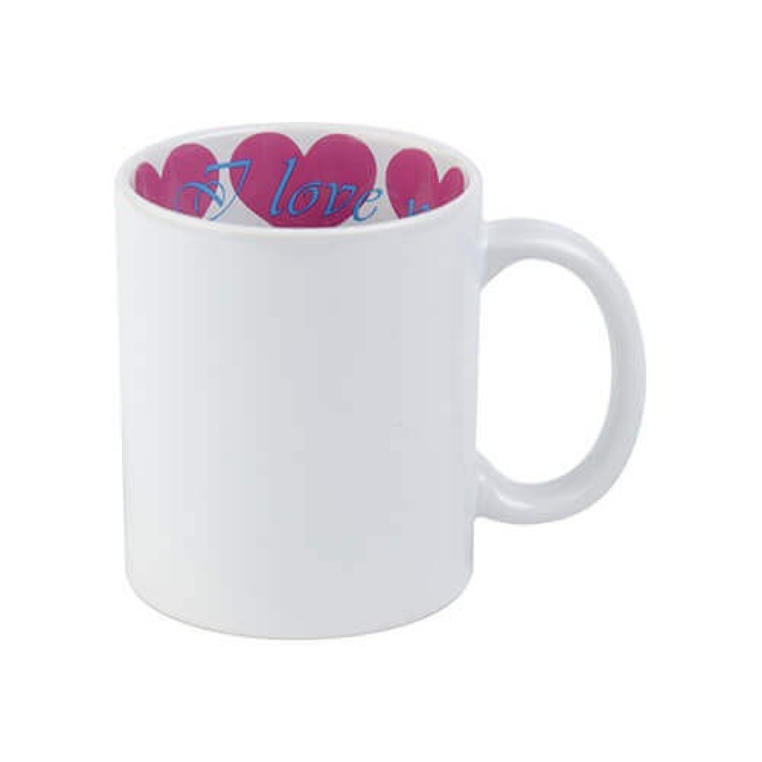 ΛΕΥΚΗ ΚΟΥΠΑ 300 ML ΕΚΤΥΠΩΜΕΝΗ ΕΣΩΤΕΡΙΚΑ I LOVE YOU
