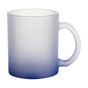 ΓΥΑΛΙΝΟ ΠΟΤΗΡΙ ΜΕ ΜΠΛΕ ΠΑΤΟ - 330ML