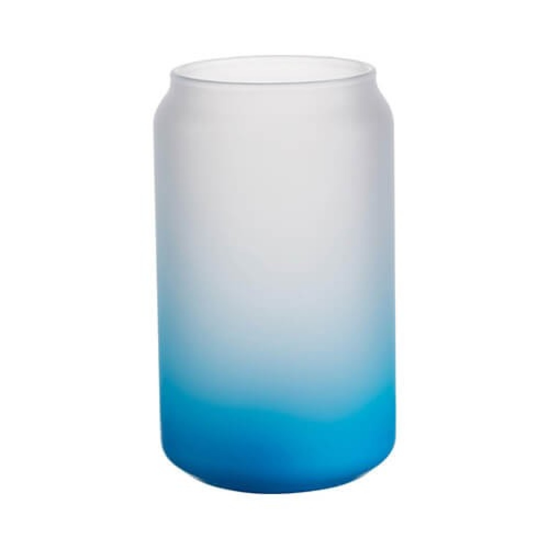 ΓΥΑΛΙΝΟ ΠΟΤΗΡΙ ΜΕ ΓΑΛΑΖΙΟ ΠΑΤΟ - 400ml