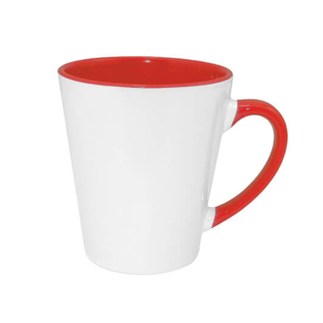 ΜΙΚΡΗ ΚΟΥΠΑ LATTE 300 ML - ΕΣΩΤΕΡΙΚΟ ΚΟΚΚΙΝΗ
