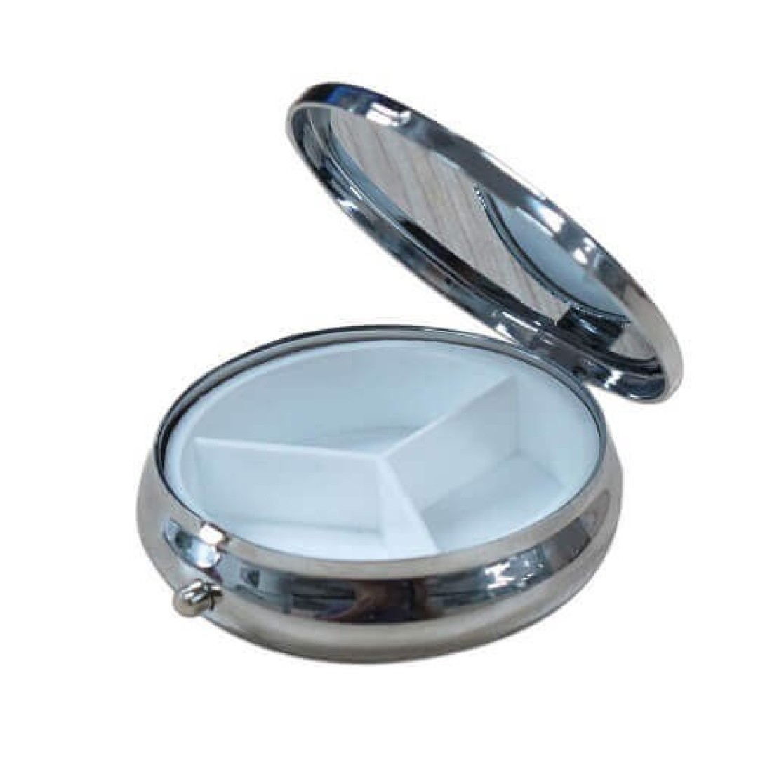 ΣΤΡΟΓΓΥΛΟ ΚΟΥΤΙ ΧΑΠΙΩΝ ΑΣΗΜΙ 50X50X12MM