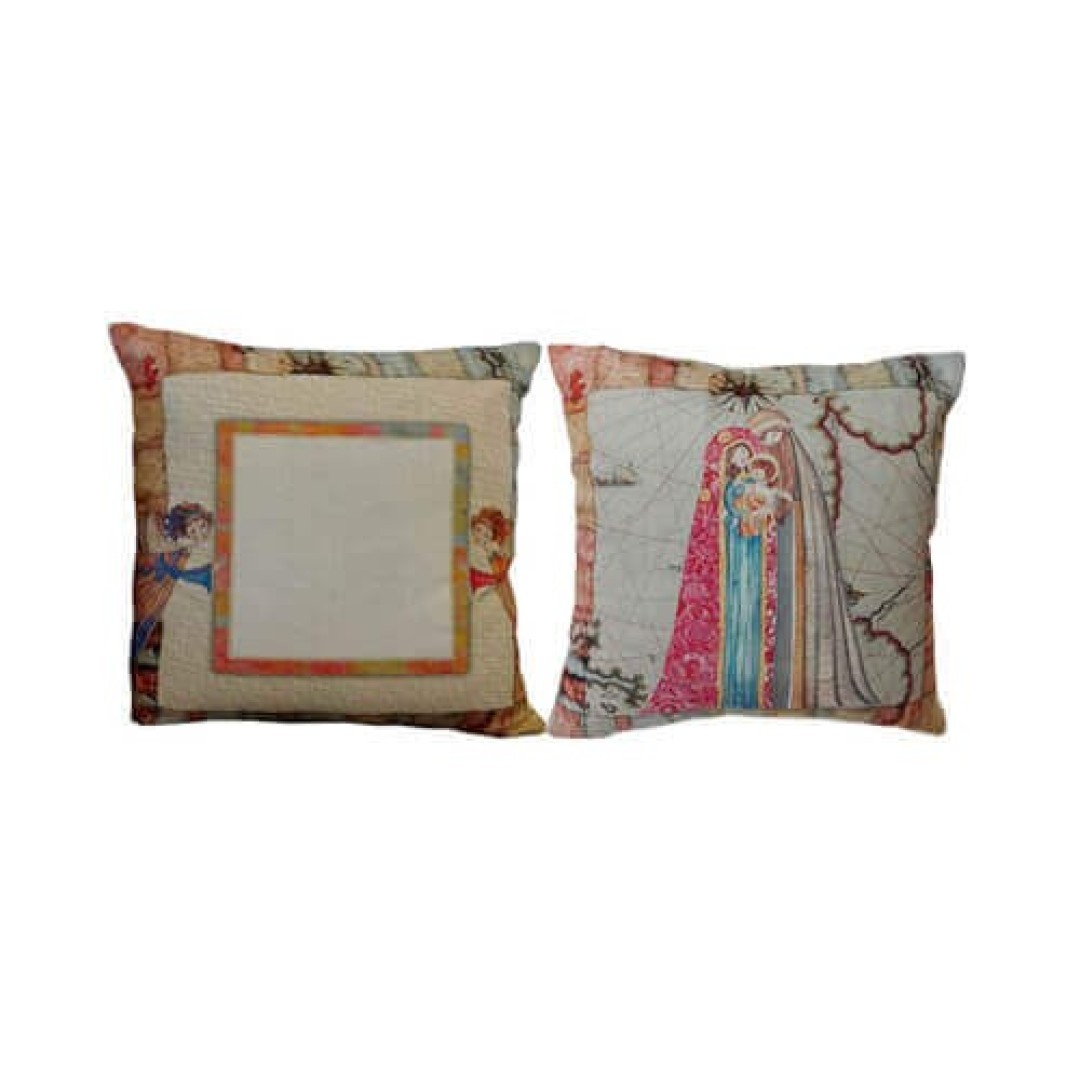 ΔΙΧΡΩΜΟ ΛΙΝΟ ΜΑΞΙΛΑΡΙ 38X38CM ANGELS