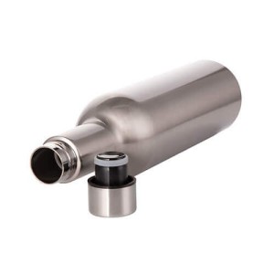 ΜΕΤΑΛΛΙΚΟ ΜΠΟΥΚΑΛΙ ΚΡΑΣΙΟΥ 750ML SILVER