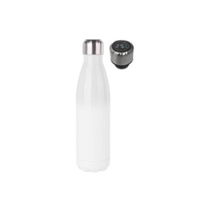 ΜΠΟΥΚΑΛΙ ΘΕΡΜΟΣ 500ML ΑΠΟ ΑΝΟΞΕΙΔΩΤΟ ΑΤΣΑΛΙ ΜΕ ΚΑΠΑΚΙ ΘΕΡΜΟΜΕΤΡΟ - ΛΕΥΚΟ