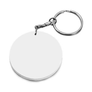 ΠΛΑΣΤΙΚΟ ΜΠΡΕΛΟΚ ΣΤΡΟΓΓΥΛΟ Ø 39MM ΛΕΥΚΟ