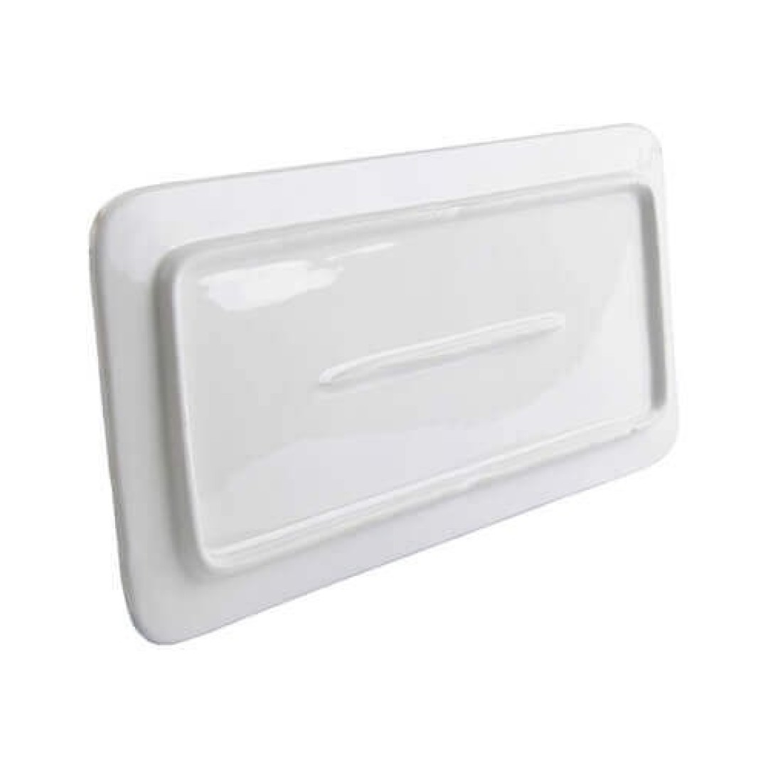 ΠΙΑΤΟ 12,5Χ26,5CM FLAT ΛΕΥΚΟ