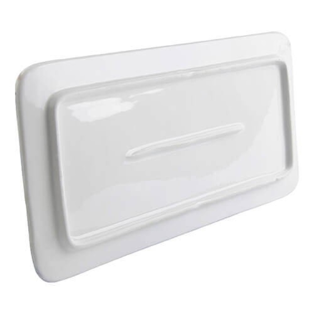 ΠΙΑΤΟ 13,5Χ30CM FLAT ΛΕΥΚΟ