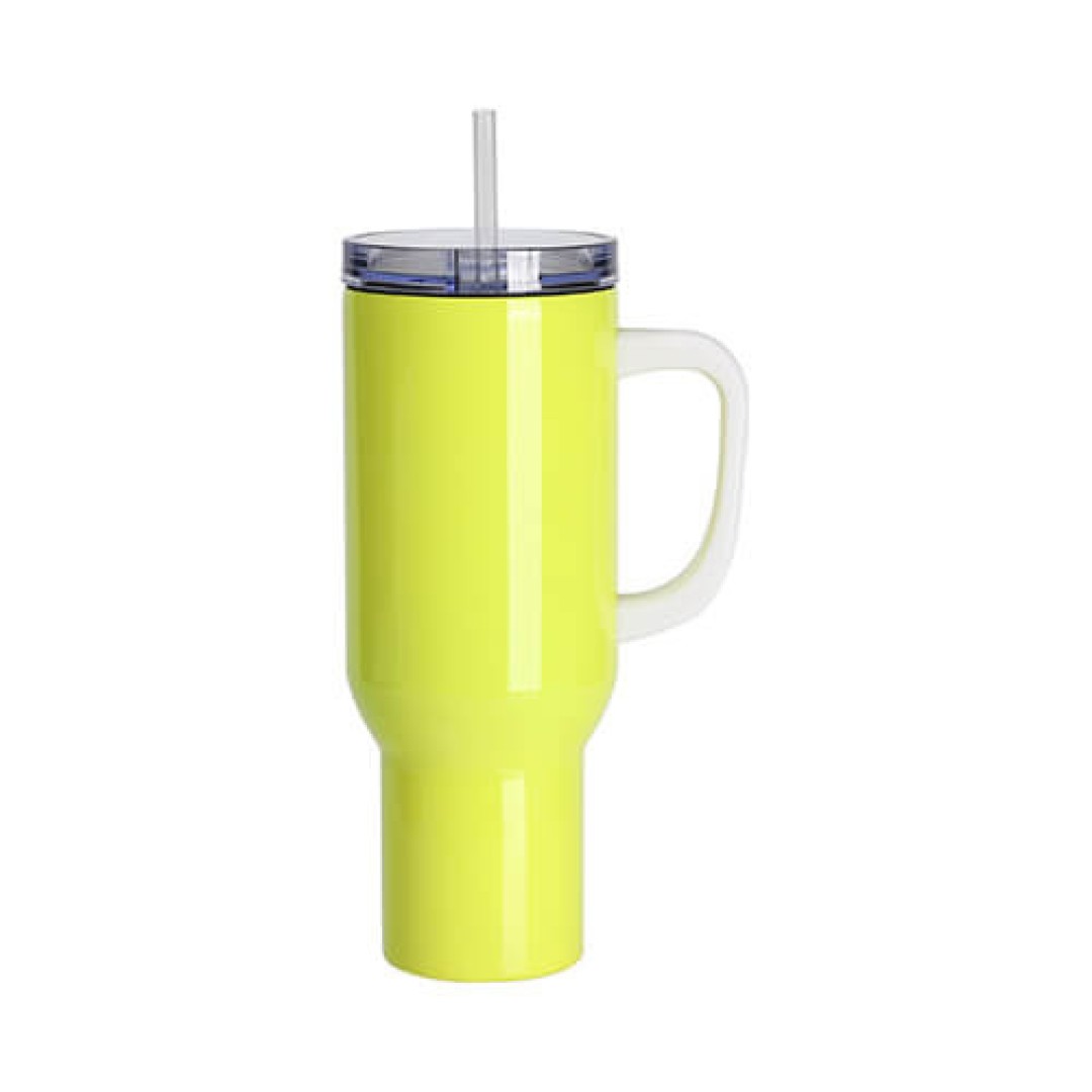 ΚΙΤΡΙΝΟ ΝΕΟΝ ΘΕΡΜΟΣ ΤΑΞΙΔΙΟΥ 1200ml ΜΕ ΚΑΛΑΜΑΚΙ