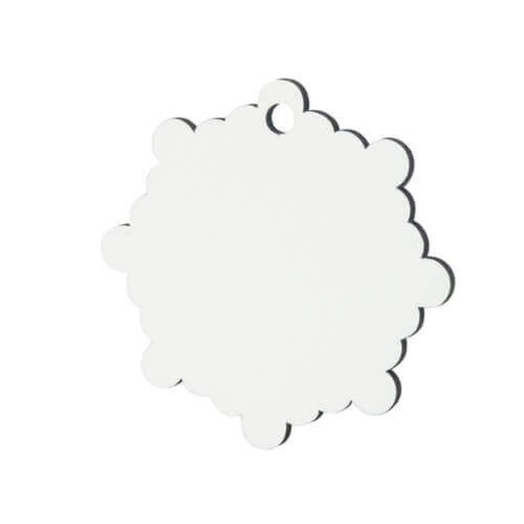 MDF ΣΤΟΛΙΔΙ ΧΙΟΝΙ 7,5X7,5CM