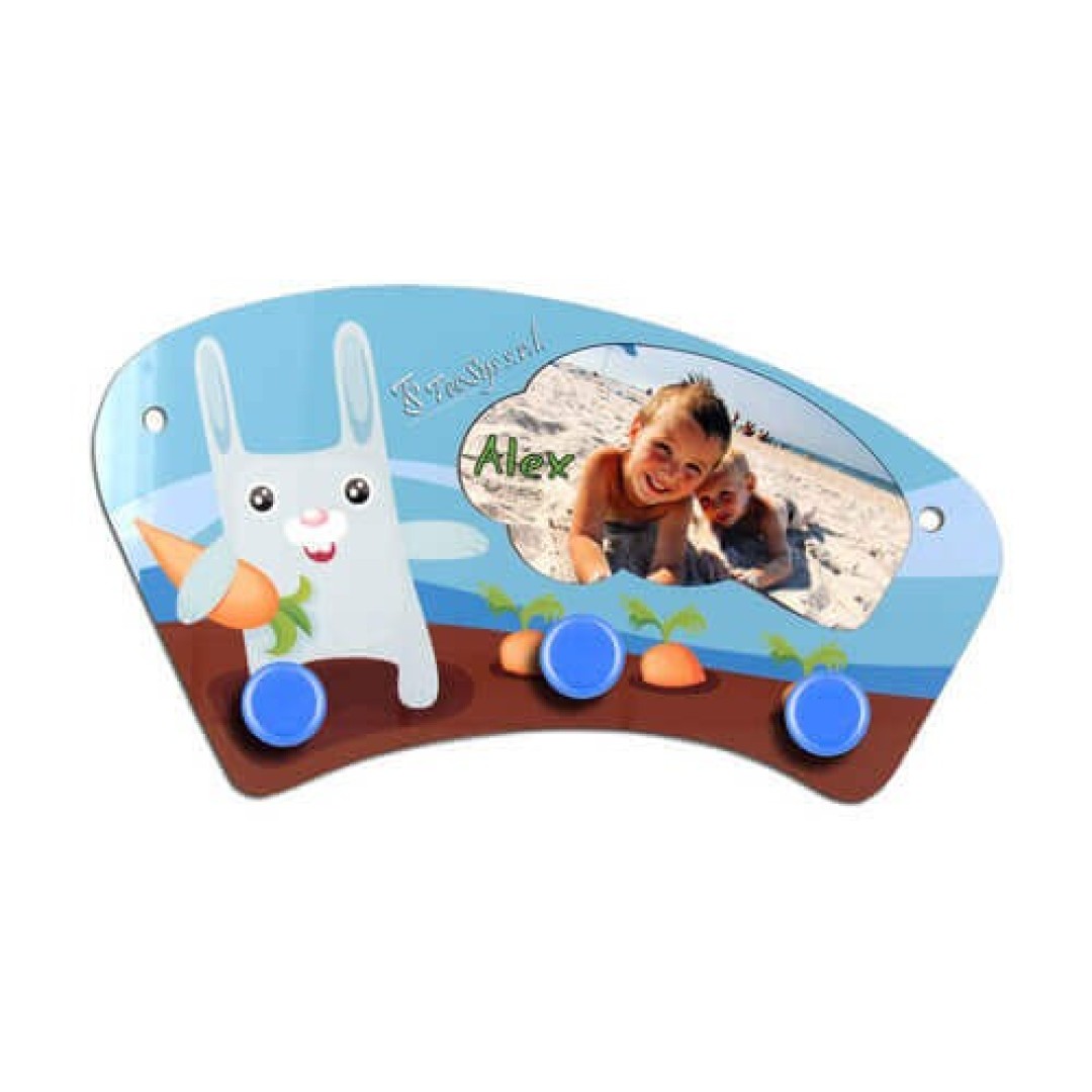 MDF ΚΡΕΜΑΣΤΡΑ ΜΠΛΕ ΚΥΚΛΟΙ 28X16CM